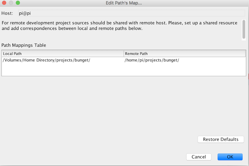 Configure the remote build host